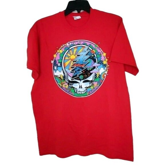 T-shirt Vintage 1985 Wasp Cotton - Taille Unique, Rouge, Personnalisable, Neuf Avec étiquettes